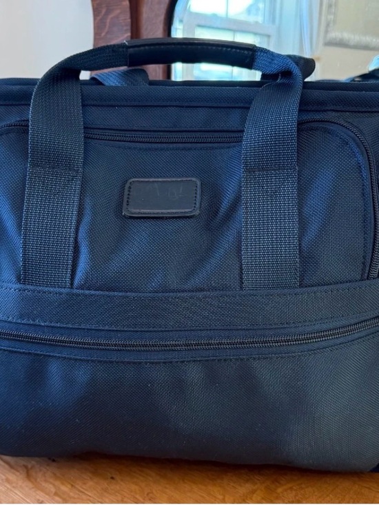 Tumi Other - Tumi Men's Nylon Blue Expandable Brief/Laptop Case, Overnight Bag